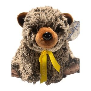 Wishpets Jeremy Grizzly Bear Plush Stuffed Animal Brown 9 Inch NWT